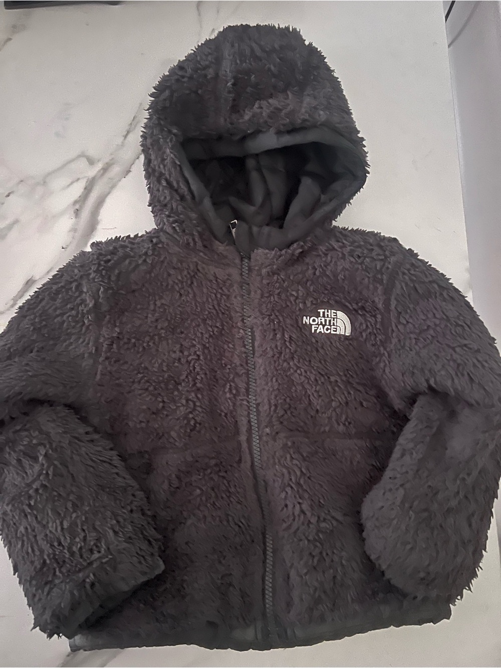 The North Face Toddler Reversible Mossbud Swirl Hooded Jacket Size 3T
